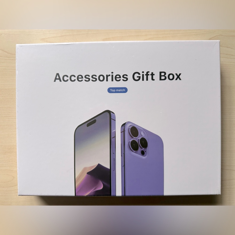 Accessories Gift Box Set 5 In 1 For iPhone -
New